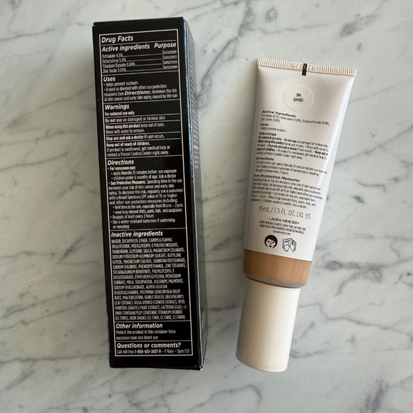 NWT Laura Mercier Tinted Moisturizer Natural Dewy SPF 30 – 3N Sand - Picture 3 of 8